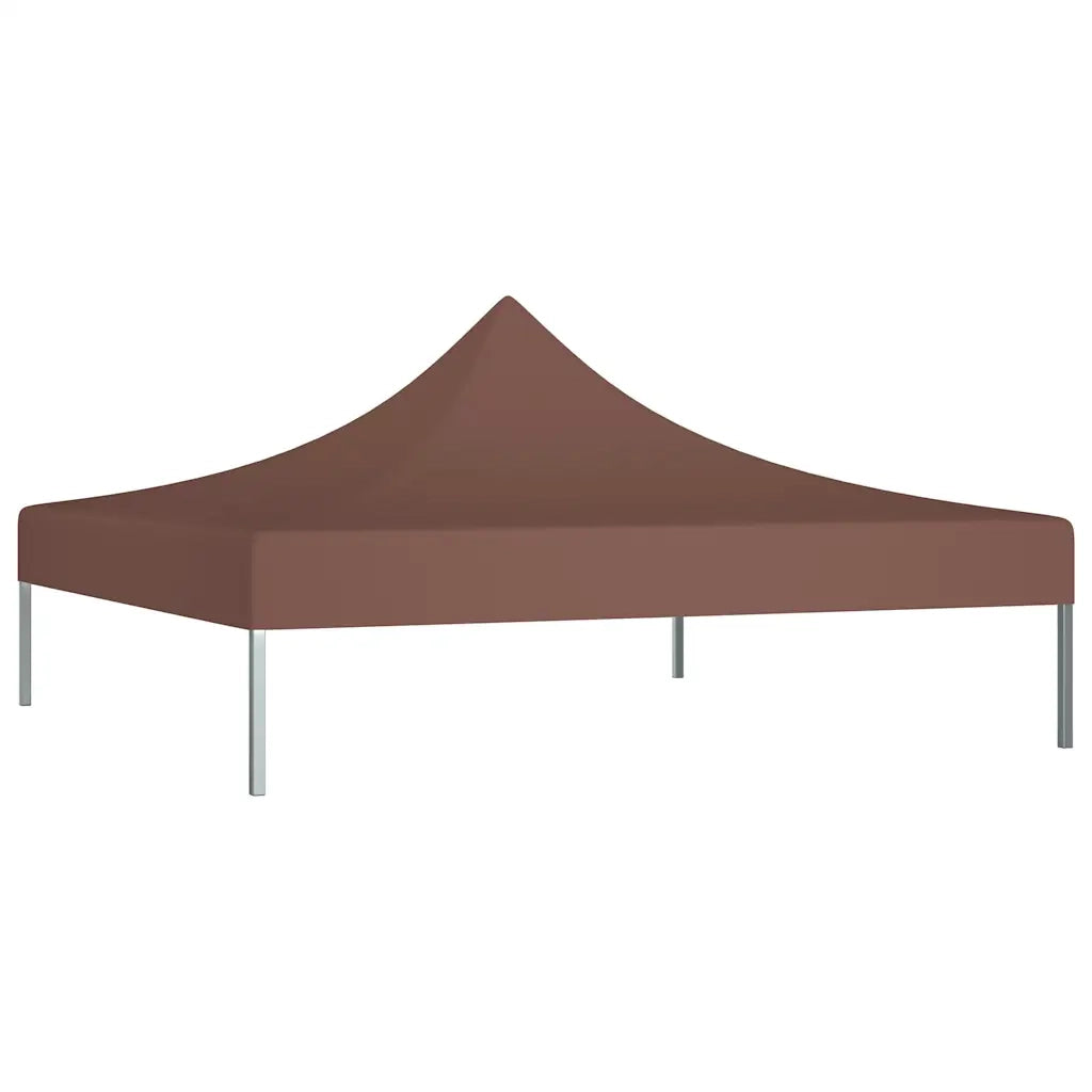 Tetto per Tendone per Feste 3x3 m Marrone 270 g/mÂ² cod mxl 68841