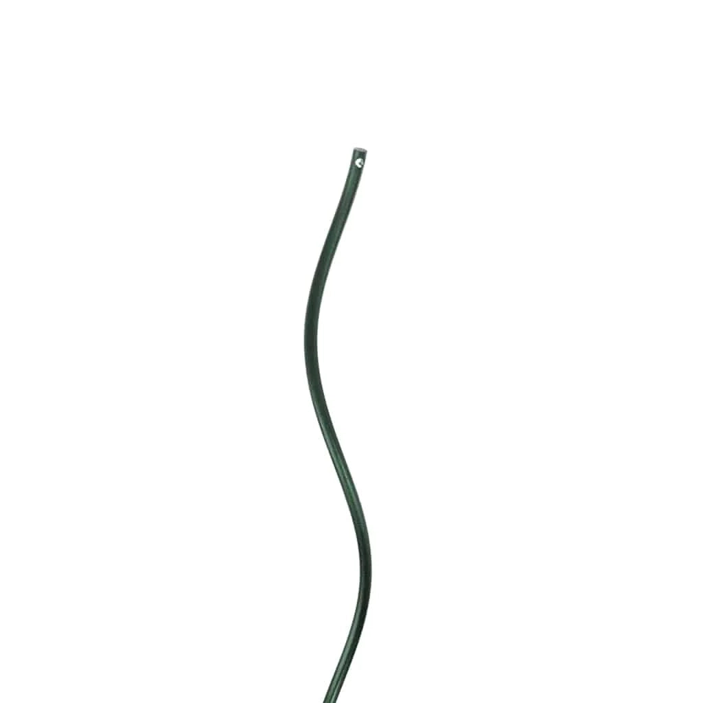 Set di 20 supporti a spirale per piante da esterno minimalisti 110 x 0,6 x 0,6 cm acciaio verde 02_0058235