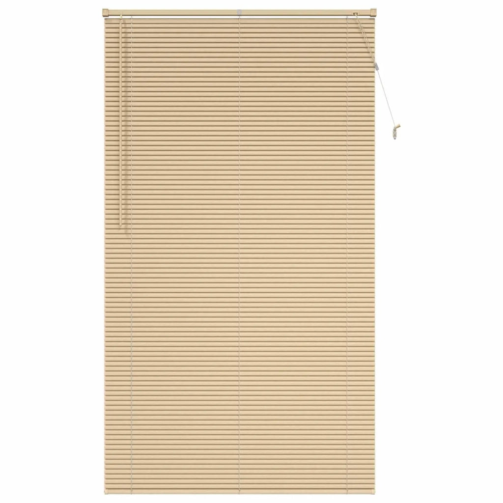 Tenda Veneziana Marrone Chiaro con Motivo 213 x 120 cm 25 mm