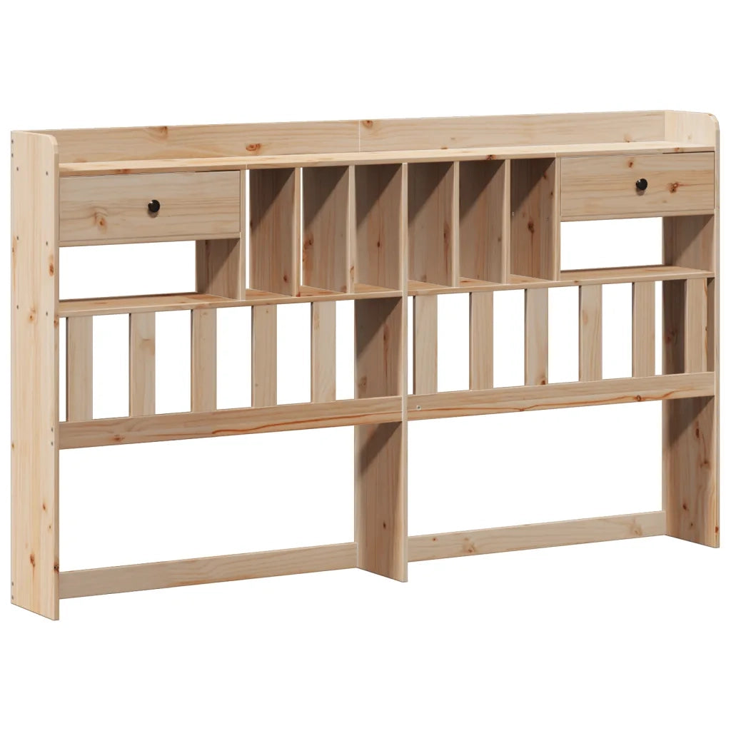 Letto Libreria senza Materasso 180x200 cm in Legno di Pino 3322607