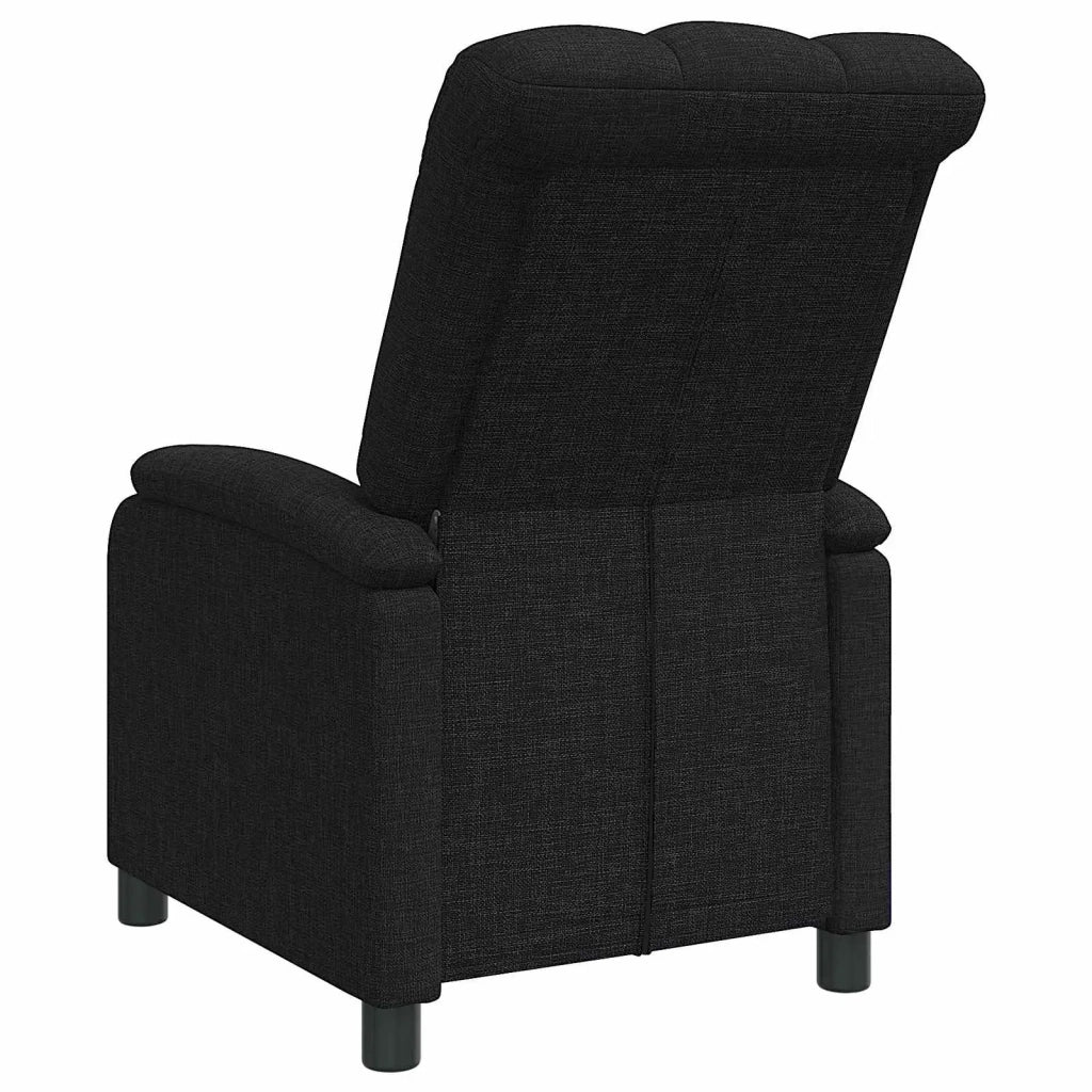 Poltrona reclinabile Nero Tessuto 42034959