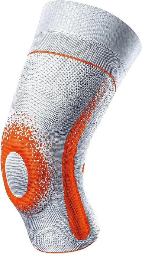 Supporto ortopedico per ginocchia Comfort Plus, dimensione 7, modello 07187, finitura platinum