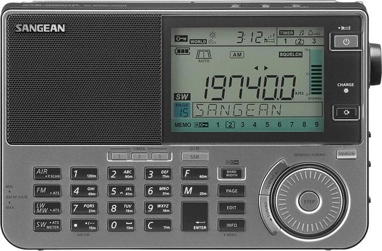 Radio Portatile con SSB, Airband e ATS - Alta Qualità