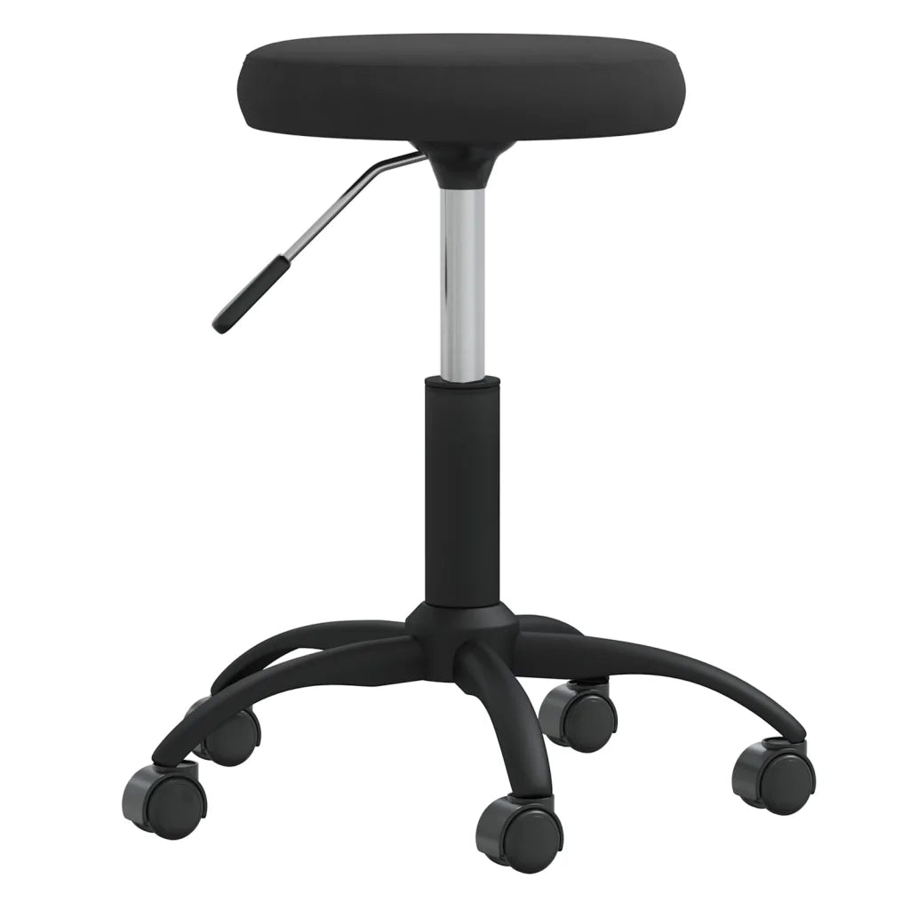 Sedia Girevole da Ufficio Nera in Vellutocod mxl 71394