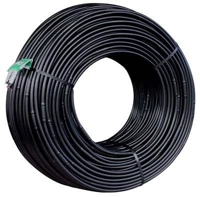 TUBO GOCCIOLANTE FORI 2 PN NERO  LT/H 2 MM 16 PASSO CM 30 MT 100 CA