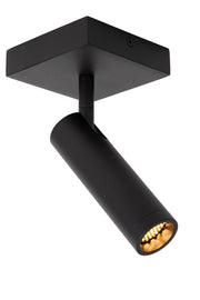 Faretto da soffitto GRADO 1xMR11 nero quadrato Lucide