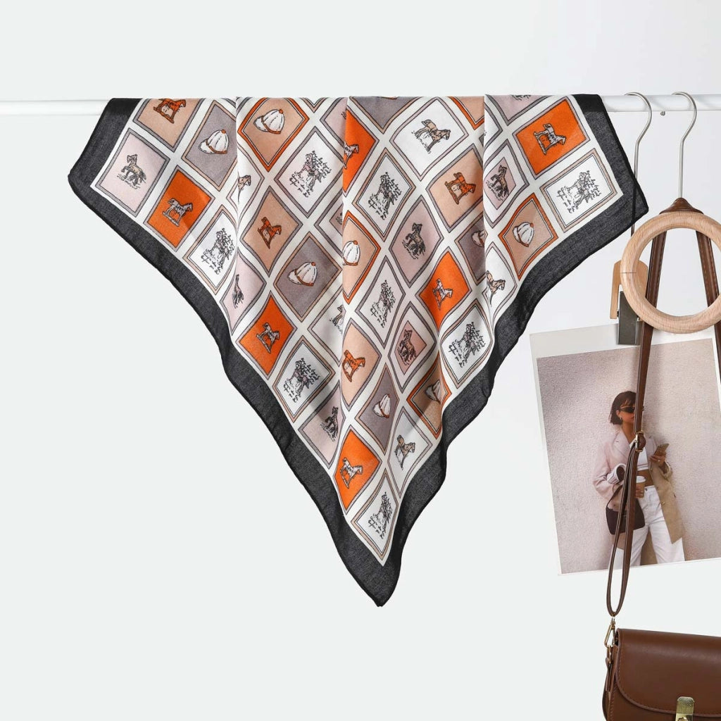 Sciarpa/foulard da donna versatile, semplice e calda