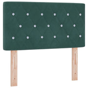 Testiera | Testata Verde Scuro 80 cm Velluto