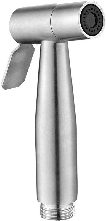 Bidet Premium per Bagno - Accessori da Bagno - Doccia per la Toilette - Doccia per Vasca - Doccia Manuale - Doccia Manuale per la Toilette - Modello con Finestra in Argento