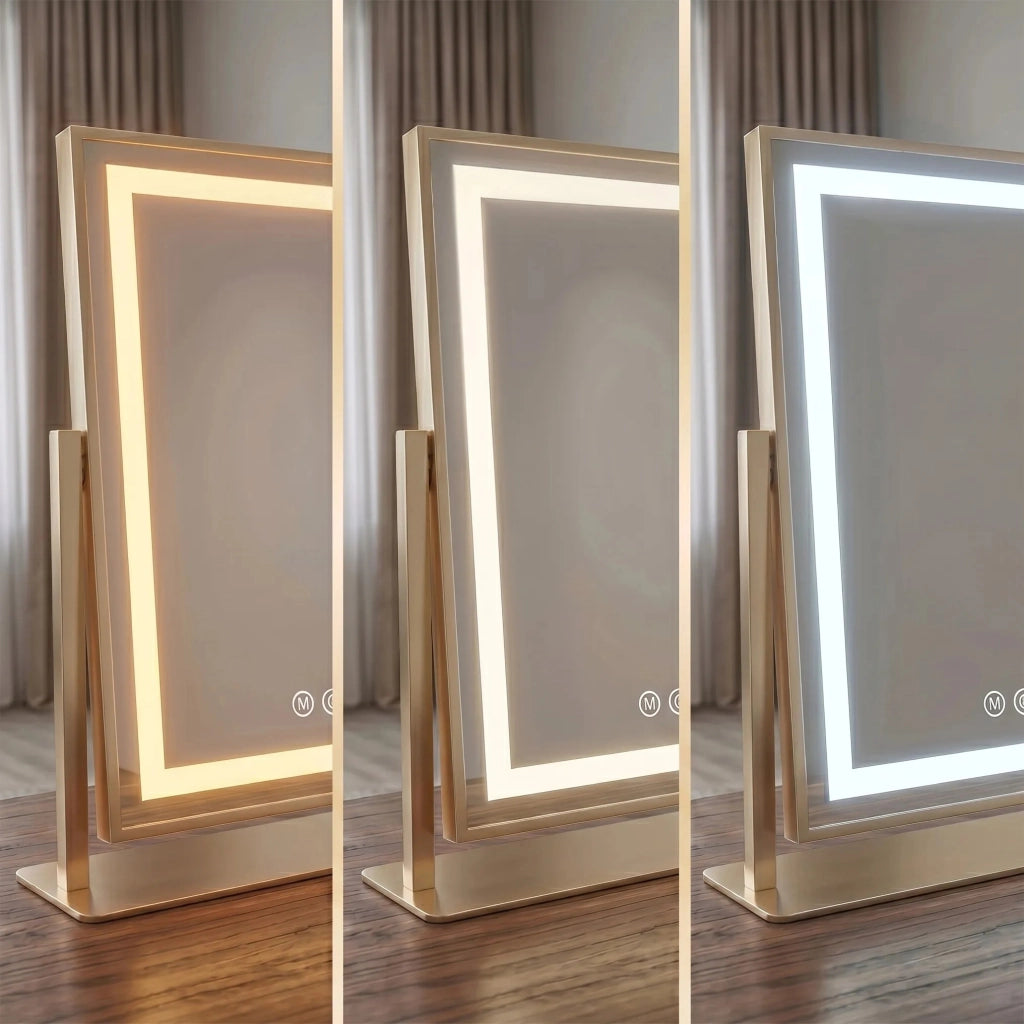 Specchio Led Studio L.gold 58x45