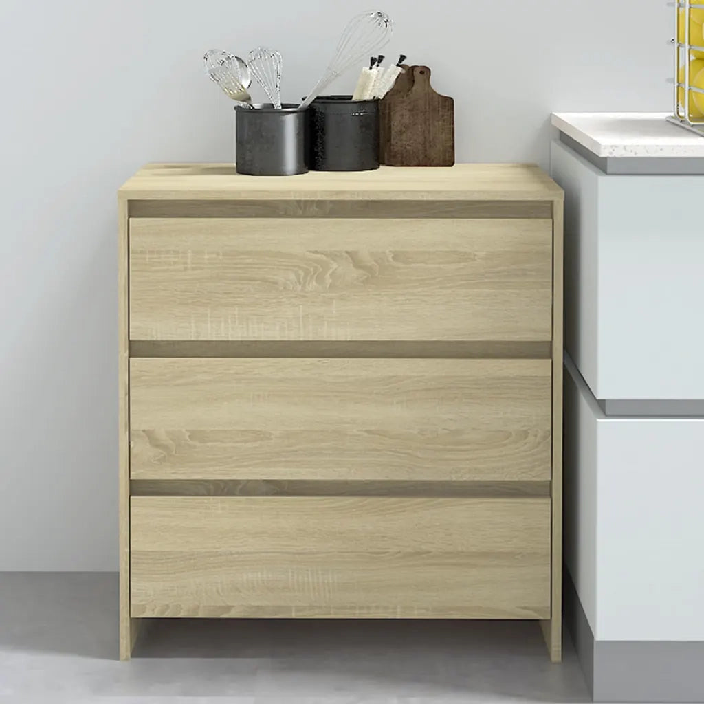 Credenza Rovere Sonoma 70x41x75 cm in Truciolato 809749