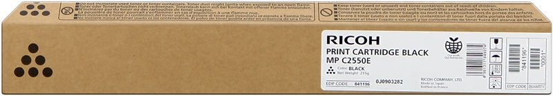 Ricoh 841196 cartuccia toner 1 pz Originale Nero