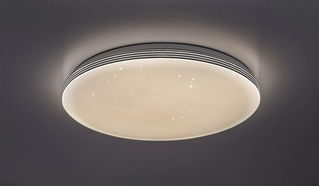 Plafoniera LED Toma Rabalux bianco cromo IP44 40W