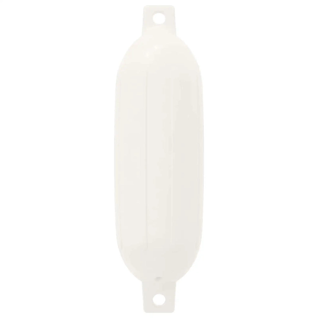 Fendini per barche 2 pz Ø 16 x 58 cm Bianco PVC 42028746
