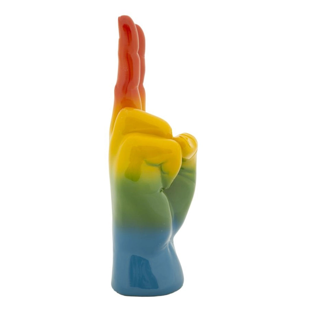 Scultura Vittoria, Multicolore, Poliresina, 16x13x36 cm