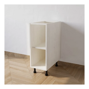 Calandrelli Base Cucina L 40 P 55,5 H 72 cm Larice Bianco Senza Ante