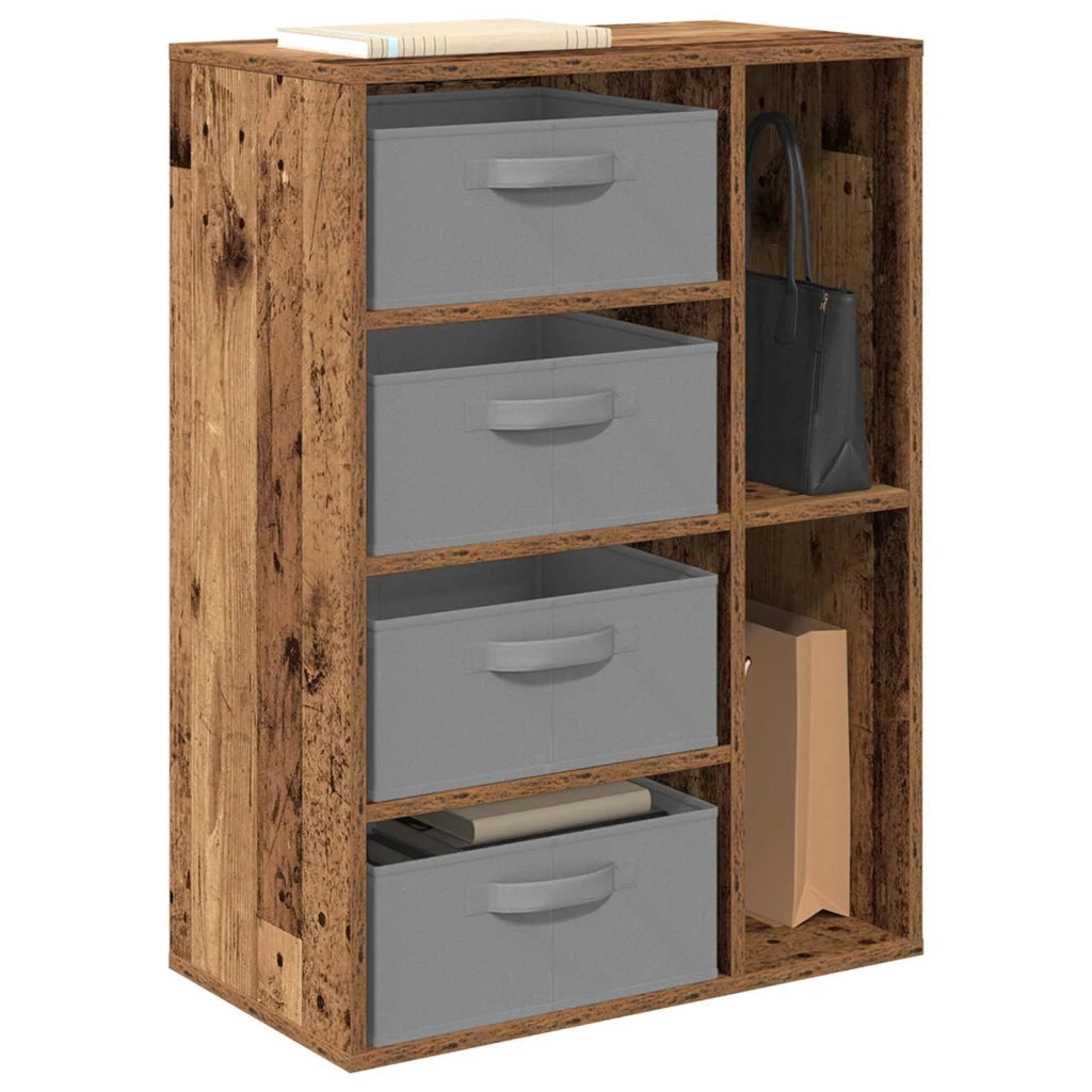 Credenza con cassetto Legno vecchio 60 x 33,5 x 84 cm 8000474
