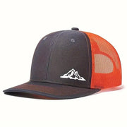 Cappellino da baseball Richardson grigio arancione
