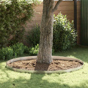 vidaXL Finitura per Prato da Giardino Argento 450 x 15 cm
