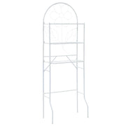 Scaffale da Bagno 60x33x174 cm Bianco cod mxl 46715