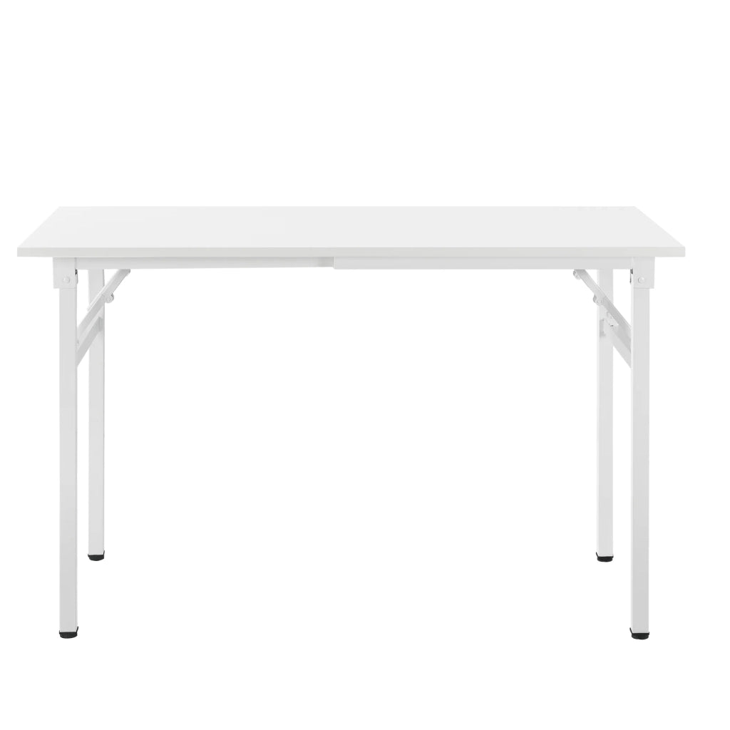 Tavolo da pranzo pieghevole da cucina altezza regolabile per 4 persone 120 cm bianco 03_0004361