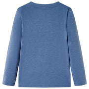 Maglietta Bambino a Maniche Lunghe Blu M¨¦lange 116