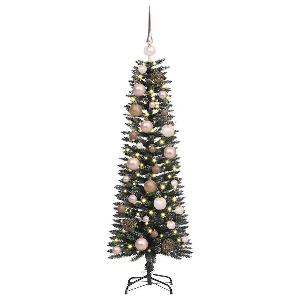 Albero di Natale artificiale con 150 LED Verde 120 cm 3395914