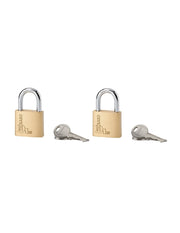 Set di 2 lucchetti TYPE 1 30 mm a chiave uguale, 4 chiavi – THIRARD