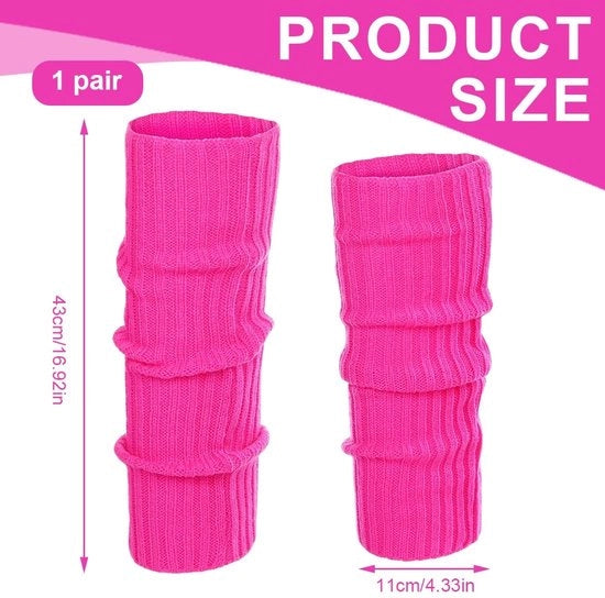 Accessori Retro per Donna - Misura Unica - Tessuto Stirato con Comfort - Colori Accattivanti - Epoca Disco 80/90
