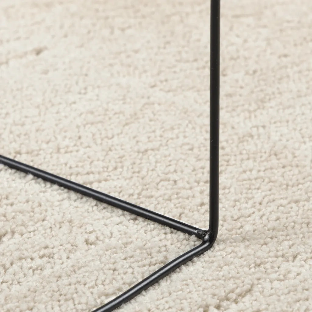 Tappeto OVIEDO a Pelo Corto Beige Ã˜ 120 cm
