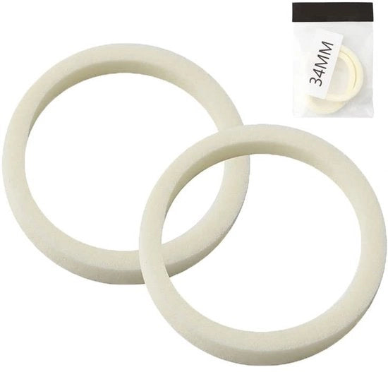 Accessori MTB - Fendine - 2 Pezzi - Olio Sigillato - Accessori per Bicicletta - Per Forcella - Diametro Interno 34 mm - Resistenti e Elastici - Fendine per Forcella