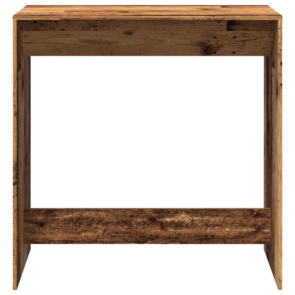 Tavolo da Bar Legno Antico 102x50x103,5 cm in Legno Multistrato