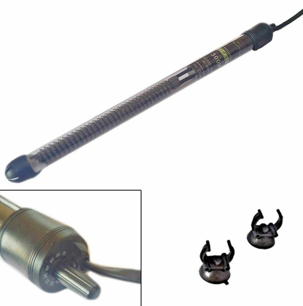 RISCALDATORE TERMOSTATO PER DA ACQUARIO REGOLATORE TEMPERATURA 300 WATT