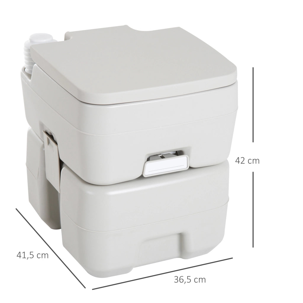 WC Chimico Portatile per Bagno M¨®vil ¨C zephmum ¨C 41.5x36.5x42 cm HDPE