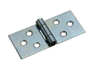 CERNIERE RETTANGOLARI PESANTI CON PERNO FISSO ART.126- - mm.60x110x2,0 - 24 pezzi ALDEGHI