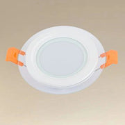 Trade Shop - Pannello Led Da Incasso Luce 3000k-6500k 6w Tondo Am-cr-6 Con Bordo Traparente 00625 -