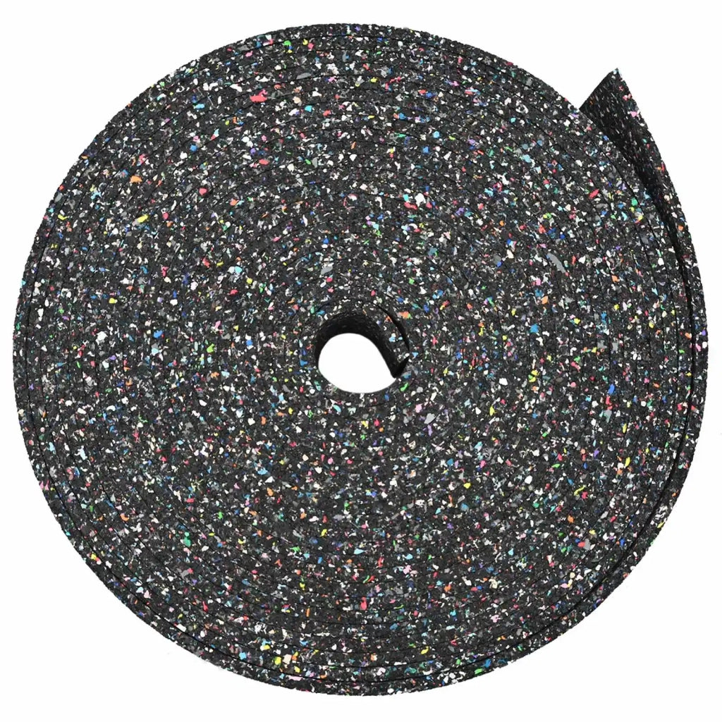 Rotolo di Granulato in Gomma Nero 2000 x 12 x 1 cm Gomma CFW6105251