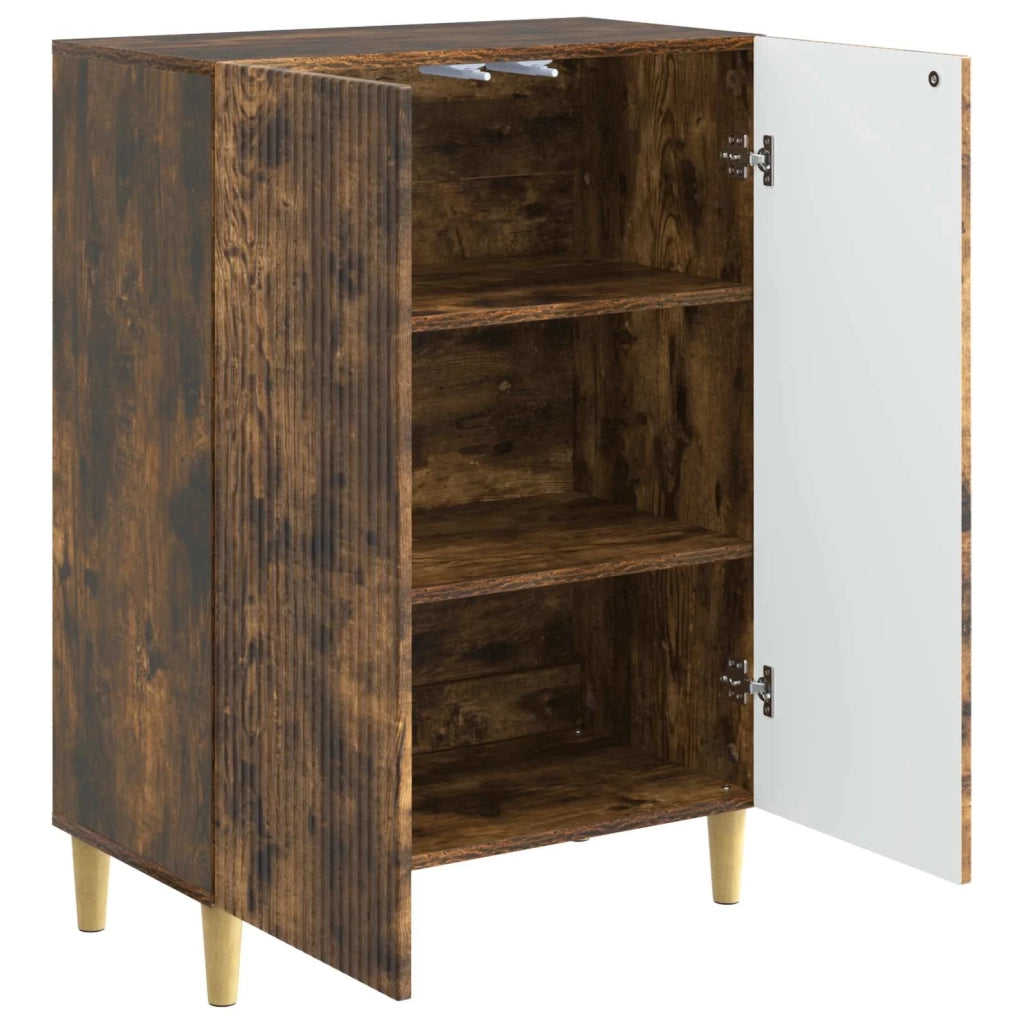 Credenza Rovere Fumo 66 x 34,5 x 90 cm Legno ingegnerizzato