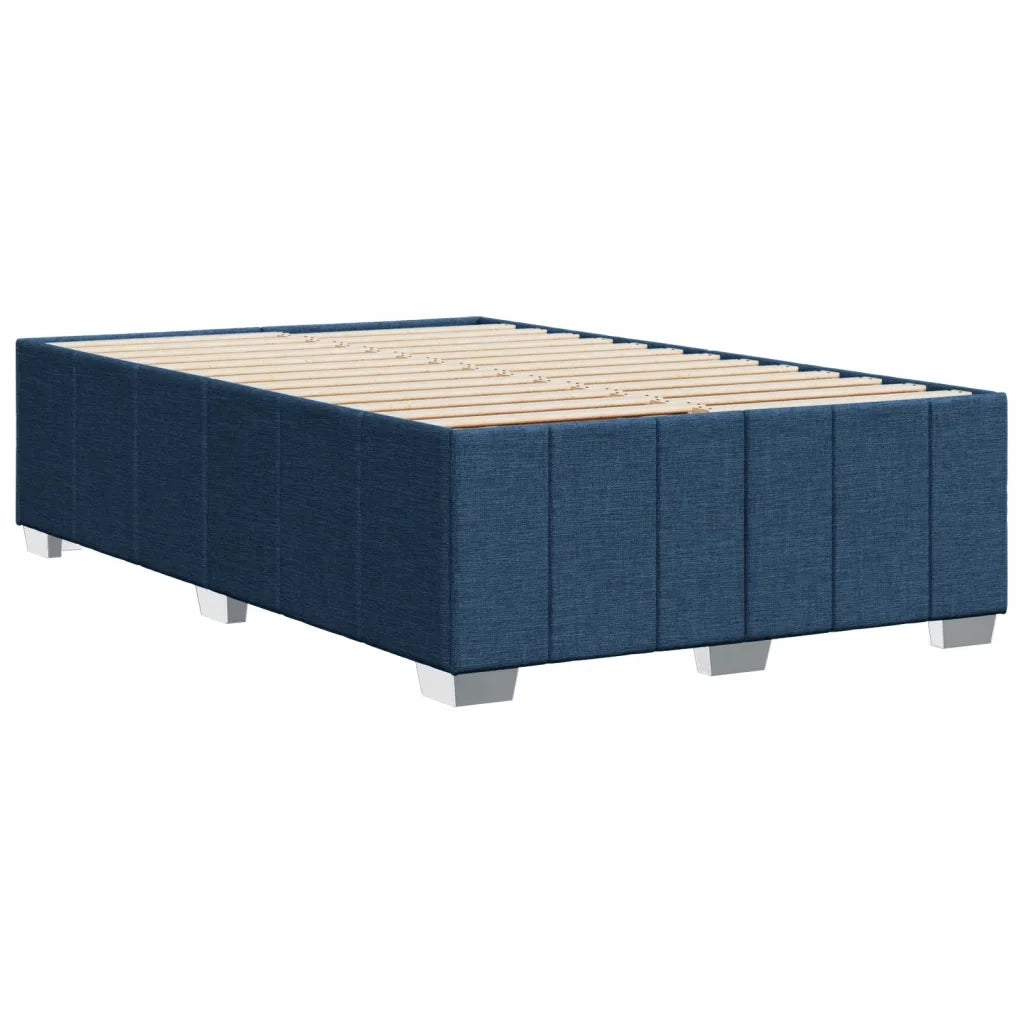 Giroletto senza Materasso Blu 120x200 cm in Tessuto