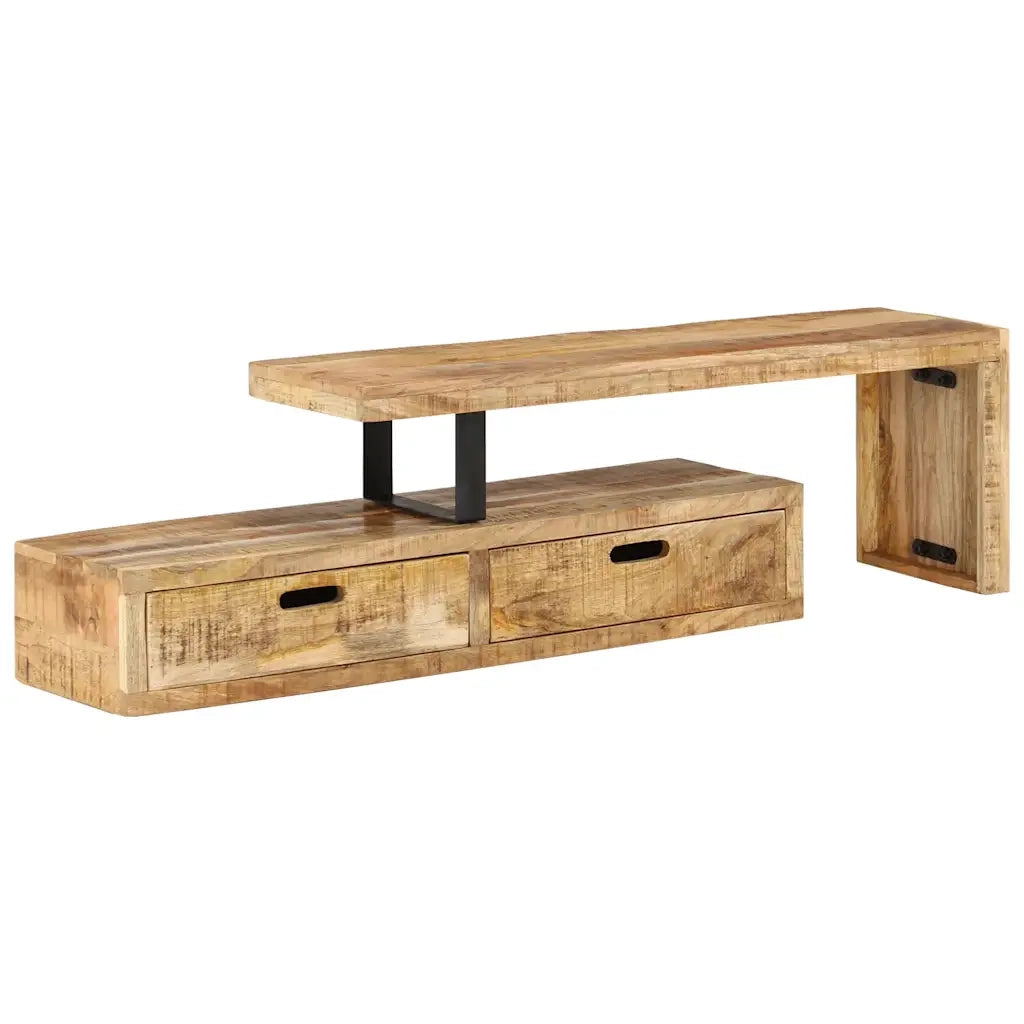 Supporto TV in Legno Massello di Mango