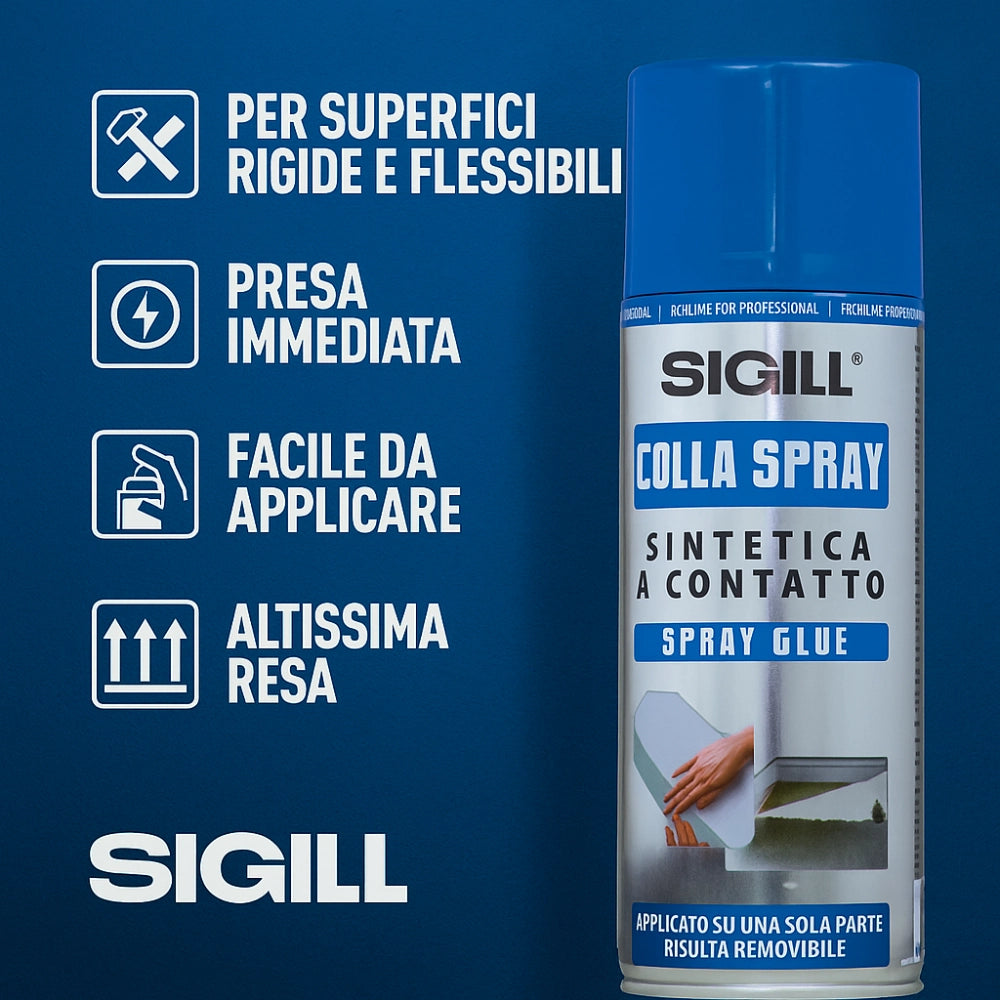 Colla spray 400 ml adesivo di contatto a pesa rapida