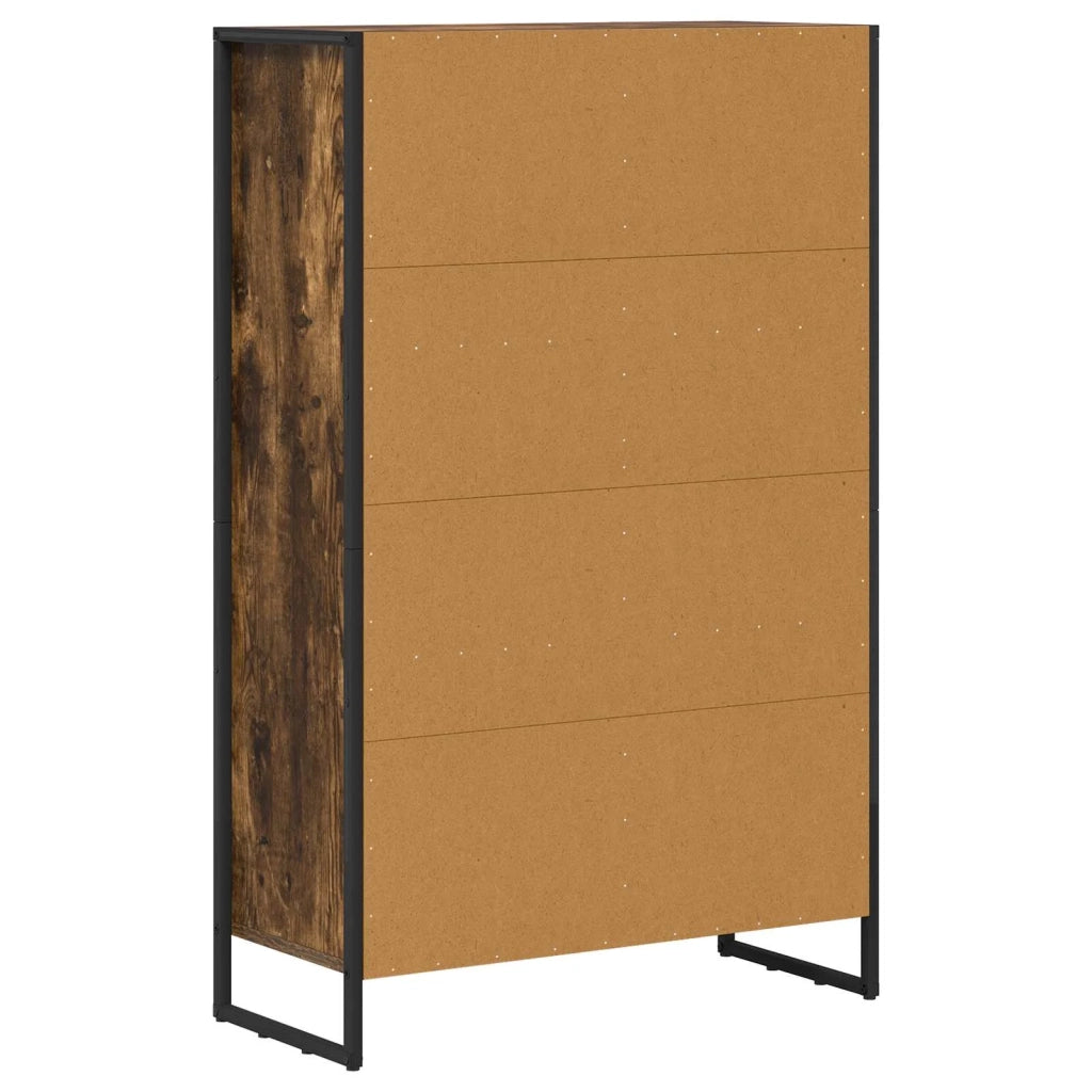 Armadio per Libri Quercia Fumosa 99.5 x 30 x 108.5 cm