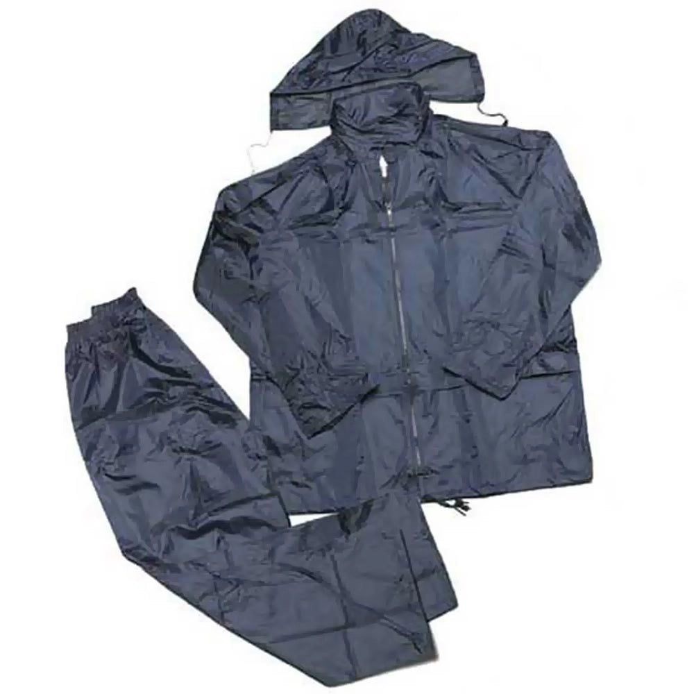 Trade Shop - Tuta Moto Impermeabile Completo Anti-pioggia Con Giacca E Pantalone -