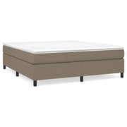 Letto matrimoniale | Letto per adulti | Struttura Letto a Rete a Molle Tortora 180x200 cm in Tessuto