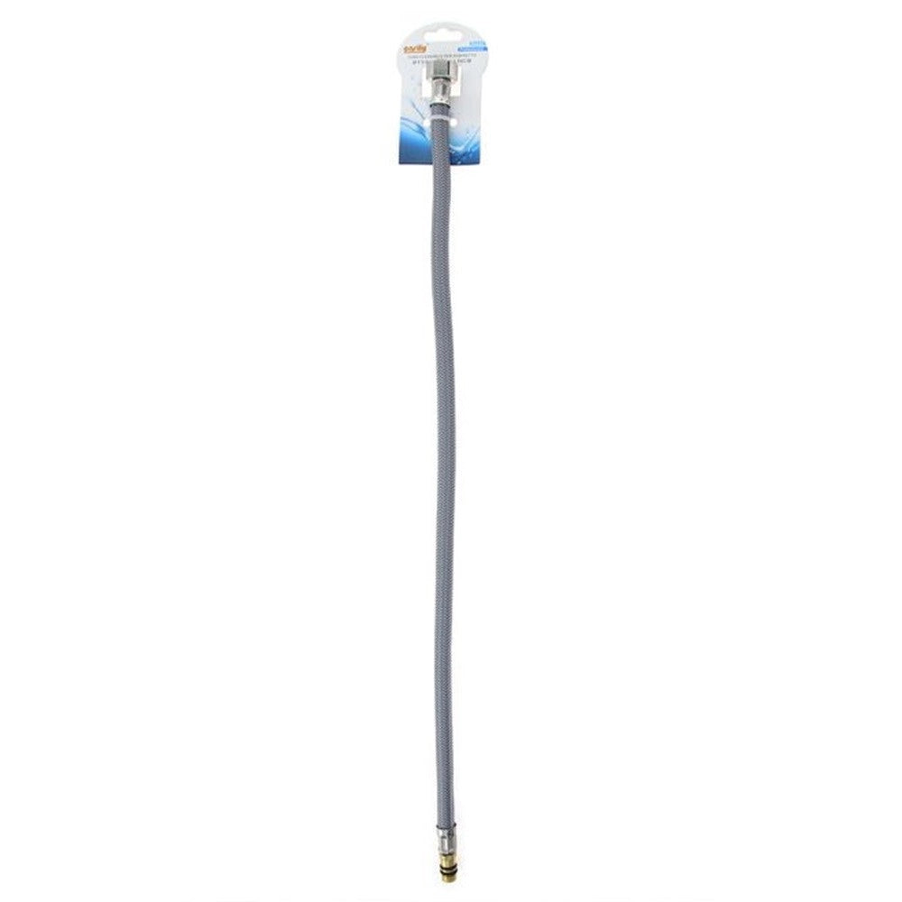 Trade Shop - Tubo Flessibile Flessibili Rubinetto Miscelatore Acqua 50 Cm F3/8 X M10/1 87375 -