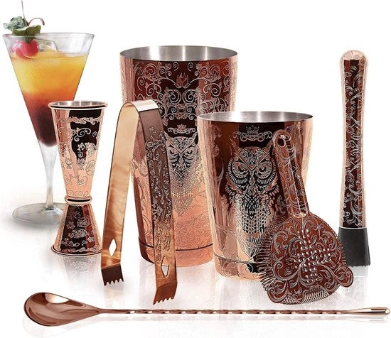 Set di Cocktail con Shaker Stellare - Set di Cocktail - Accessori Bar - Set di Cocktail Shaker - Kit del Barman