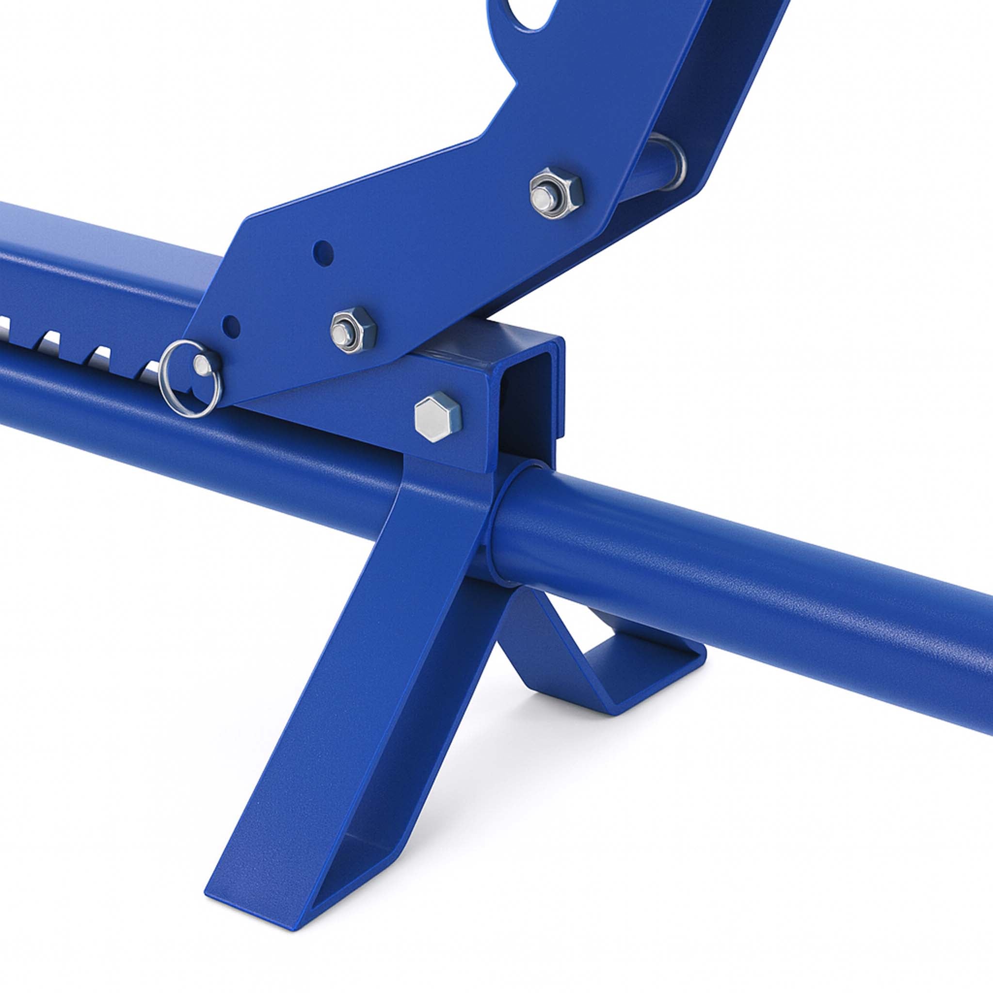 Leva giratronchi e alzatronchi 5in1, per sollevamento tronchi Ø50cm, in acciaio