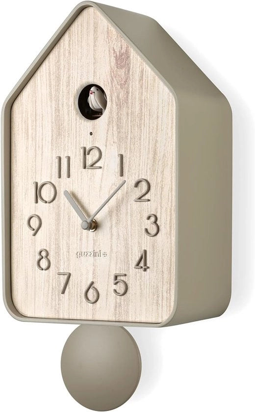 Orologio da Parete, Movimento a Quarzo, Orologio da Parete Circolare, Facile da Leggere, Moderno Orologio Bianco per Camera da Letto, Sala, Cucina, Ufficio 9,8W x 37H centimetri