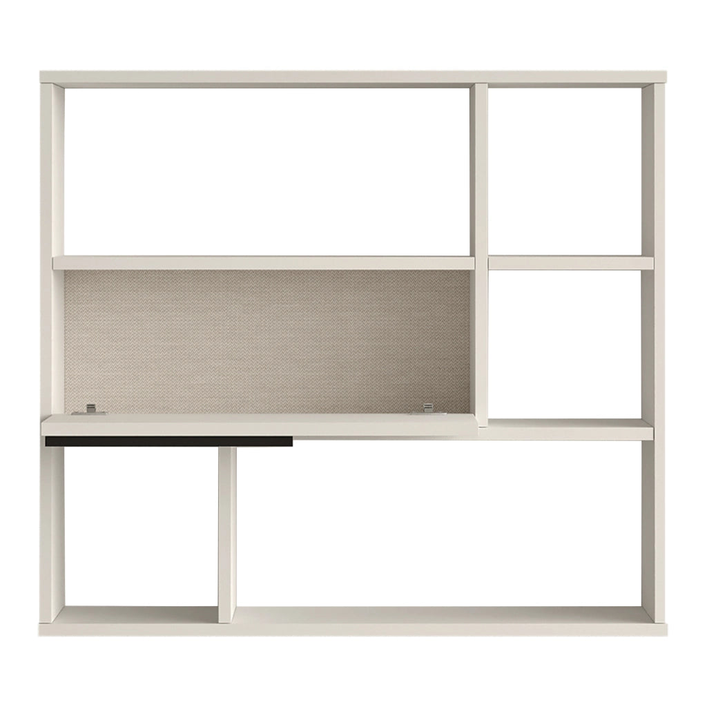 Scaffale da Parete Vesanto 90 x 22 x 81 cm - Bianco [en.casa]