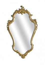 Mobili2g - specchiera in foglia oro sagomata misure: l.51 x h.87x p. 4